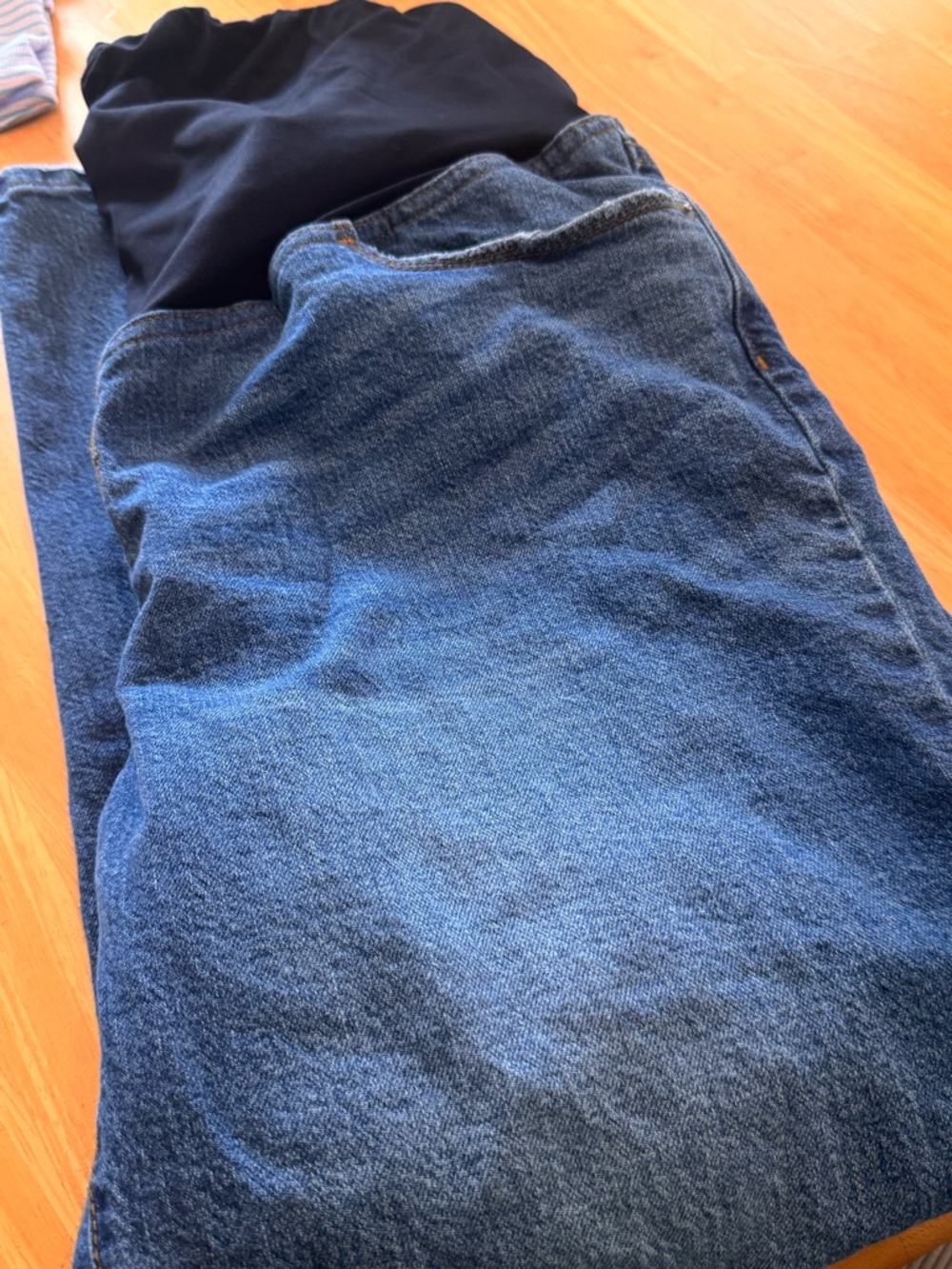 Maternity Blue Denim Jeans